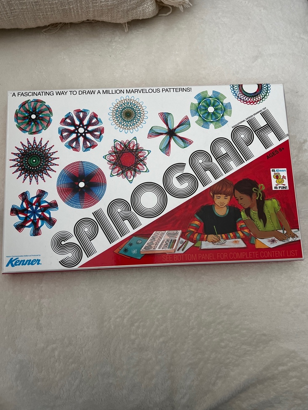 Spirograph Deluxe Set Educational Design Drawing Patterns Toy Age 8+